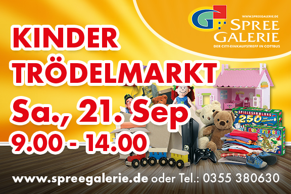 Kindertrödelmarkt 21.09.2024 in der Spreegalerie